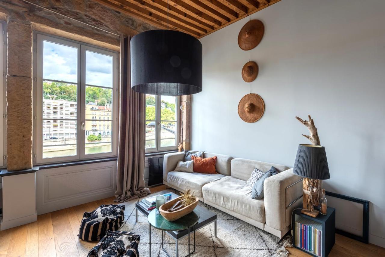 דירות ליון Le Loft Ethnic - Avec Jolie Vue Sur La Saone מראה חיצוני תמונה